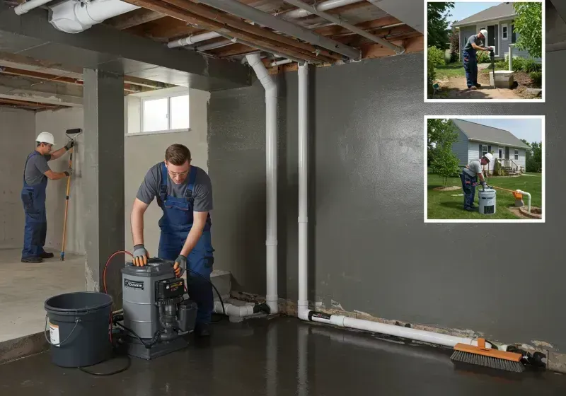 Basement Waterproofing and Flood Prevention process in Grant County, AR